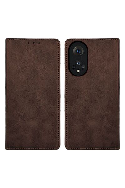 Sonique Θήκη Πορτοφόλι Vintage Magnet Wallet Honor 50 5G / Nova 9 Καφέ