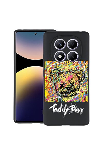 bestcase ¬Æ Husa pentru Xiaomi Redmi Note 14 Pro 4G, Teddy Bear Abstract, Sli...