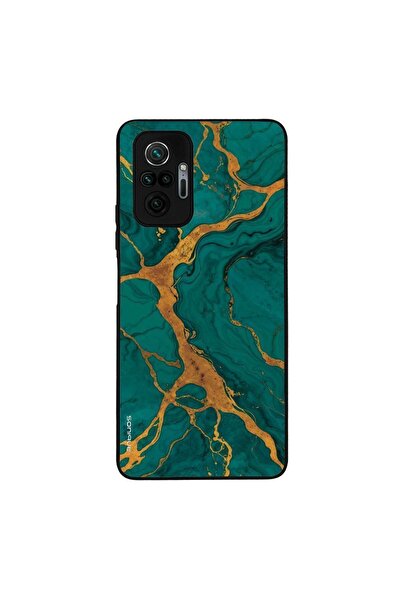 Sonique Θήκη Marble Series για Xiaomi Redmi Note 10 Pro Πράσινο