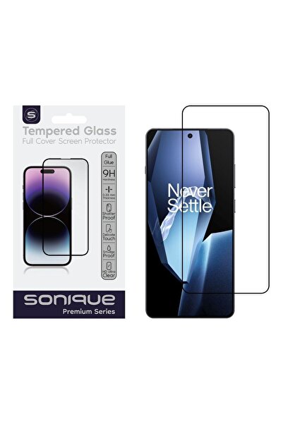 Sonique Hardy Glass Premium Series HD Full Cover 9H OnePlus 13R 5G Μαύρο