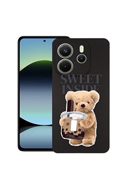 bestcase ¬Æ Husa pentru Xiaomi Redmi Note 14, Teddy Bear Sweet Inside, Slim S...