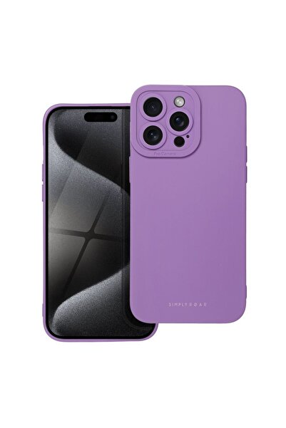 roar Θήκη Σιλικόνης Luna Apple iPhone 15 Pro Max Βιολετί