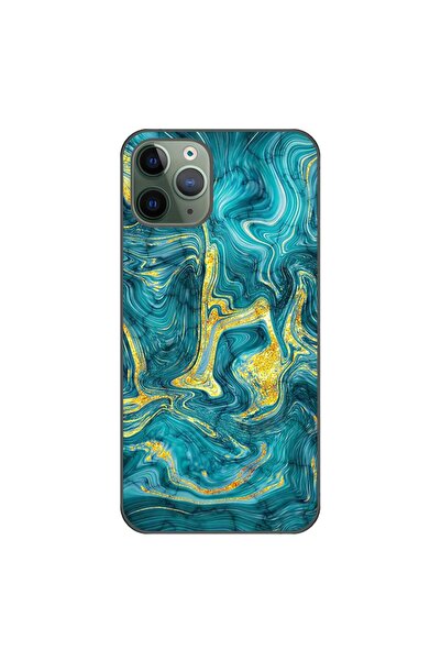 OEM Husa compatibila cu Apple iPhone 11 Pro Max Silicon Gel Tpu Model Abstrac...