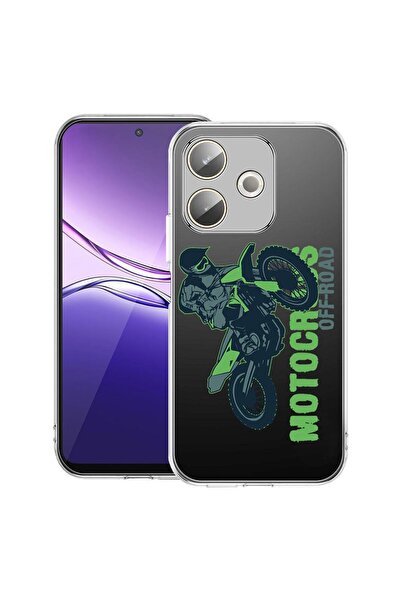bestcase ¬Æ Husa Clear Silicon pentru OPPO A5 Pro 5G, Motocross, 2042415 T 819