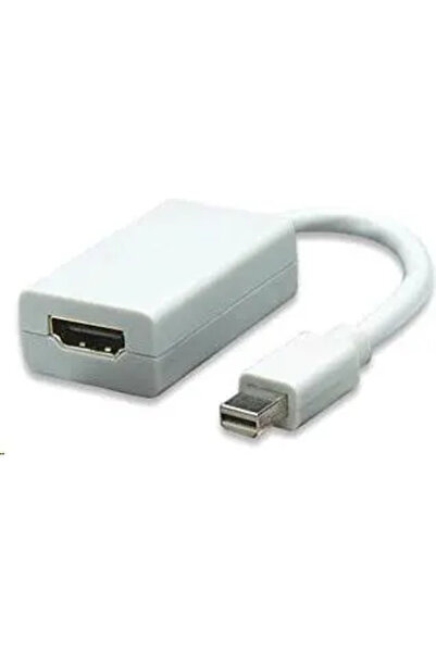 PremiumCord Adaptor AV DisplayPort Mini - HDMI alb