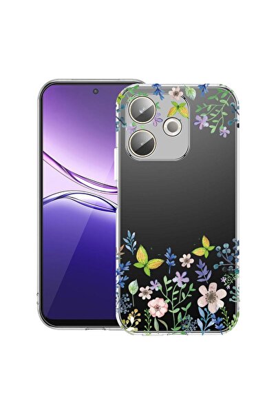 bestcase ¬Æ Husa pentru Xiaomi Redmi 13x / Poco M6 4G cu Design Butterfly Flo...