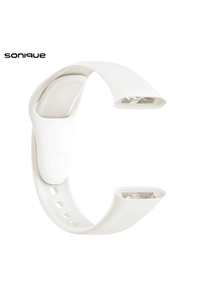 Sonique Λουράκι Σιλικόνης Color για Xiaomi Redmi Watch 3 Λευκό