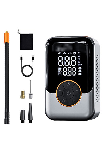 Choice Black Wireless Electric Car Air Pump Portable Tire Inflator Wireless A...