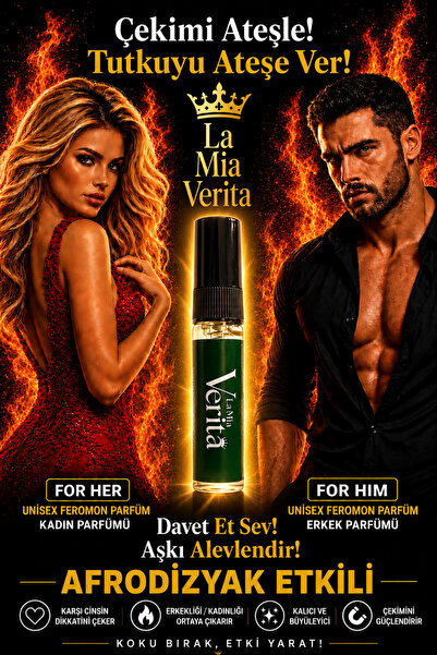 la mia verita Unisex Feromon Parfüm | Kalıcı Magnet Extrait Serisi 5 ml Çekim...