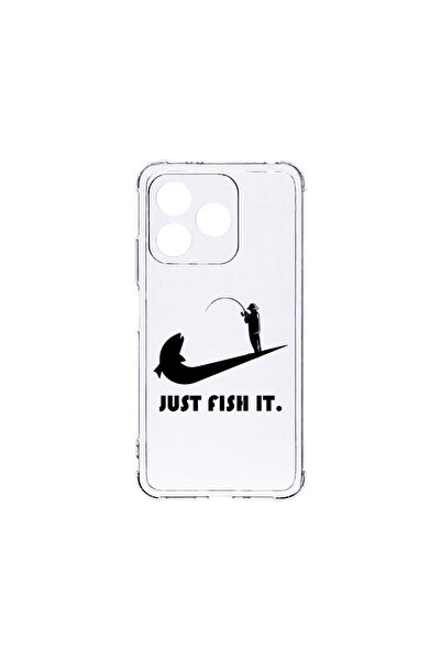 bestcase Husă pentru Xiaomi Redmi 13, BestCase® Anti-șoc 1.5MM, Just Fish It,...