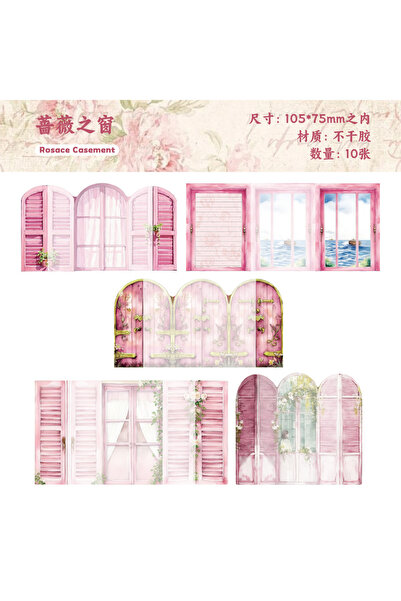 Choice4 1pack E Window 1pack/2pack Handbook Material Stickers Collection Ligh...
