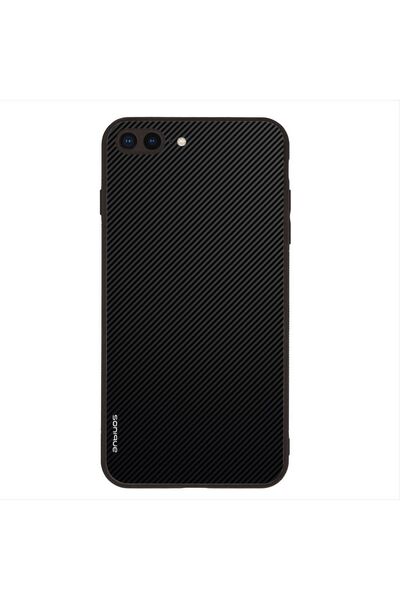 Sonique Θήκη Carbon Series για Apple iPhone 7 Plus / iPhone 8 Plus Μαύρο