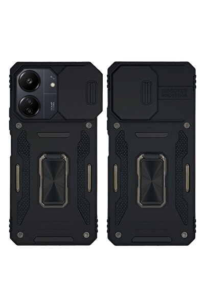 Sonique Θήκη Ring Armor CamShield για Xiaomi Redmi 13C 4G / Redmi 13C 5G / Po...