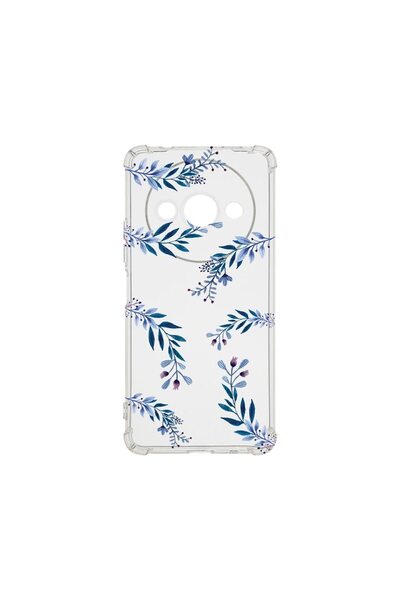 bestcase Θήκη για Xiaomi Redmi A3, BestCase® Αντικραδασμική 1.5MM, Μπλε Λουλο...