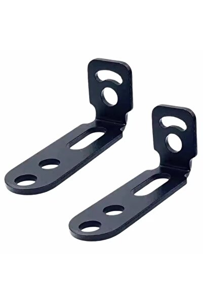 choice2 2pcs Motorcycle LED Spotlight Bracket Fog Light Mount Clamp Holder Ca...