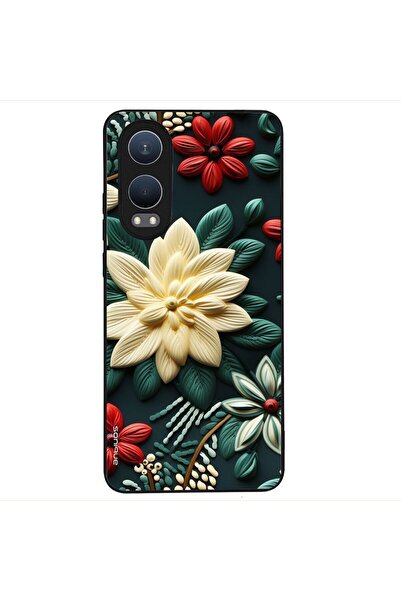 Sonique Θήκη 3D Flower Series για OnePlus Nord CE 4 Lite 5G Πράσινο