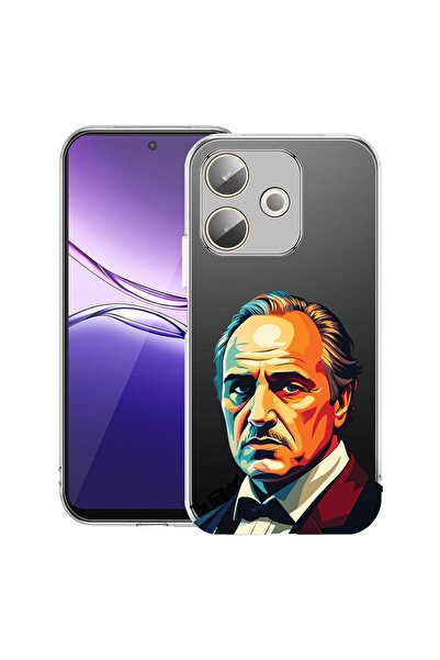 bestcase ¬Æ Husa pentru Xiaomi Redmi 13x / Poco M6 4G cu Design The Godfather...