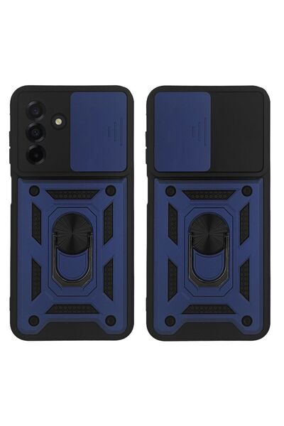 Sonique Θήκη Ring Armor CamPro για Samsung Galaxy A26 5G Μπλέ