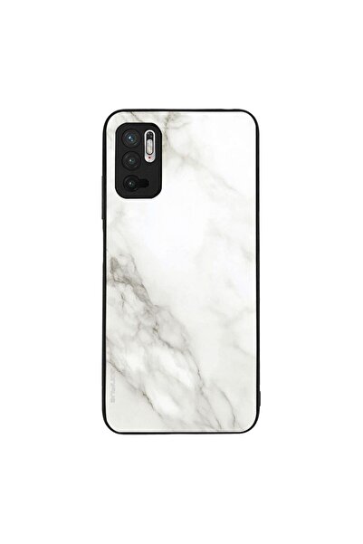 Sonique Θήκη Marble Series για Xiaomi Redmi Note 10 5G / Poco M3 Pro 5G Λευκό