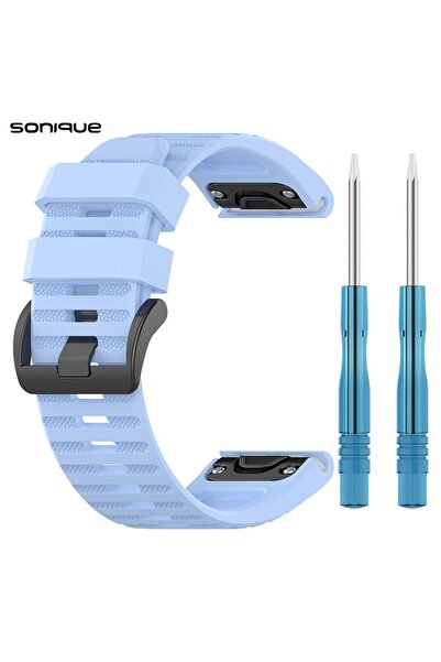 Sonique Λουράκι Σιλικόνης Stripe Band 26mm για Garmin Fenix 3/3HR/5X/5X PLUS/...