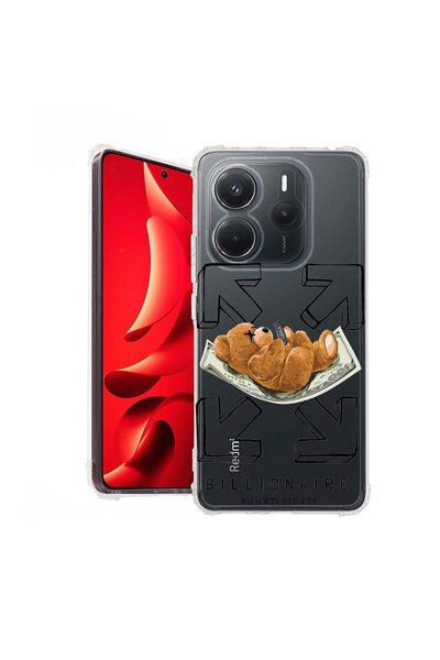 bestcase ¬Æ Husa pentru Xiaomi Redmi Note 14 5G, Anti Shock 1.5MM, Billionair...