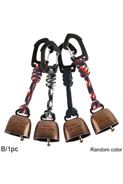 Choice Random Tapered 1pcs Outdoor Bear Bell for Hiking Camping - Loud Cast I...