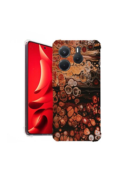 bestcase Husă pentru Xiaomi Redmi Note 14 5G, Antișoc 1.5MM, Model lemn, Prot...