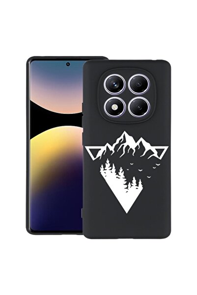 bestcase ¬Æ Husa pentru Xiaomi Redmi Note 14 Pro 4G, Camping Forest, Slim Sil...