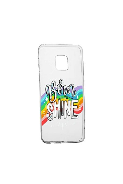 bestcase Husa cu mesaj Born To Shine, pentru Xiaomi Redmi Note 9 Pro Max, rez...