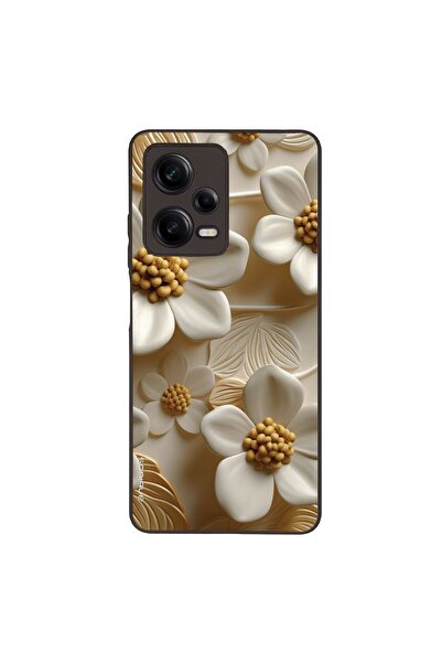 Sonique Θήκη 3D Flower Series για Xiaomi Redmi Note 12 Pro 5G Λευκό