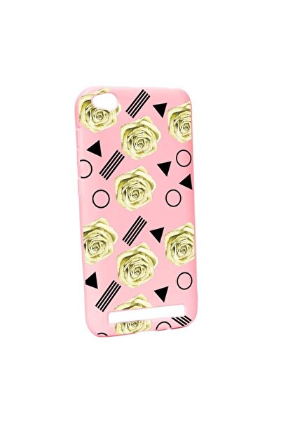 bestcase Θήκη Xiaomi Redmi 5A, Σιλικόνης, Κίτρινο Ροζ P137