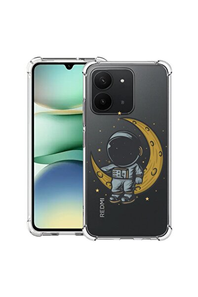bestcase Husă pentru Xiaomi Redmi 15C 4G (171 MM) cu design Astronaut pe Lună...