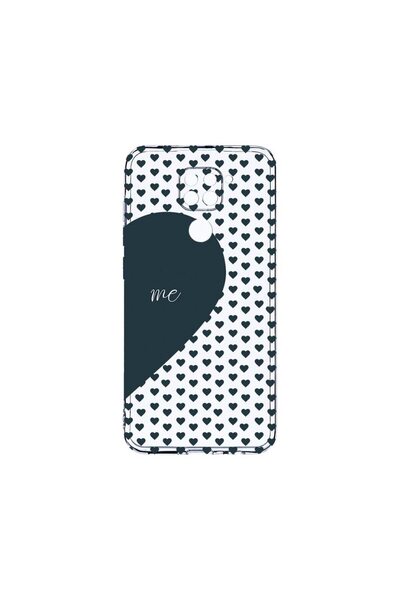 bestcase Διαφανής Θήκη Σιλικόνης 2MM, Συμβατή με Xiaomi Redmi Note 9, Love Me...