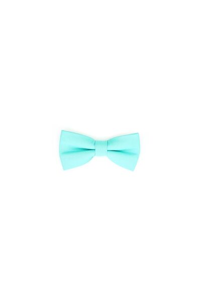 ButicCochet Children's bow tie, Buticcochet, 9x5 cm, linear pattern, Turquois...