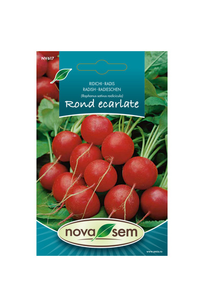 Novasem Seminte de ridichi Rond Ecarlate Novasem, 4 g