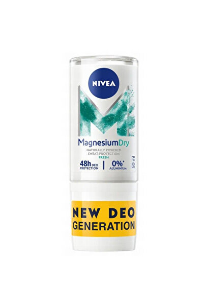 NIVEA Deodorant Roll On Magnesium Dry Fresh, 50 ml