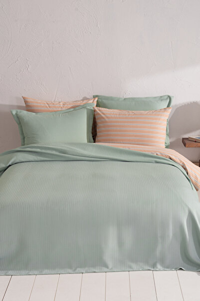 Puffy Vane Single Bedspread Set - Sage
