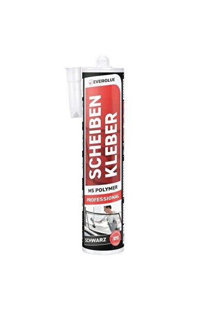 Everglue 1K MS windshield adhesive, solvent-free, black, 420 g