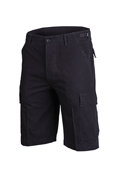 Mil-Tec Bermude prespalate ripstop - Negru