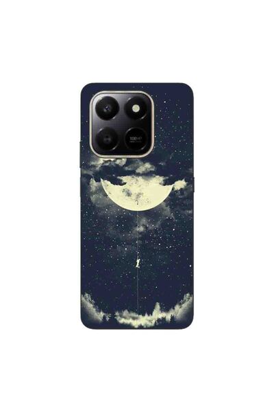OEM Husa compatibila cu Honor X7d Silicon Gel Tpu Model Moon Climbing