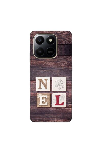 OEM Husa compatibila cu Honor 400 Smart Silicon Gel Tpu Model Craciun Noel Wood