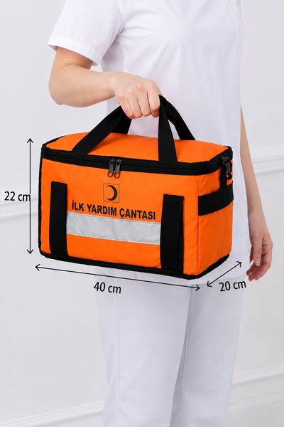 Mediva İlk Yardım Çantası Turuncu Cepsiz Mini