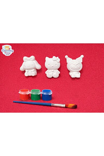 Coloring Time 2026 Taş Tozu Boyama Seti - Kuromi Melody Hello Kitty Boyası Ve...