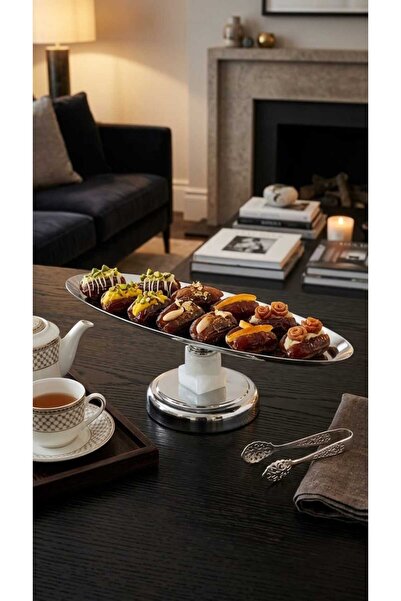 Generic Luxury Style Dessert Fruit Tray with Elevated Stand Modern Design Dec...
