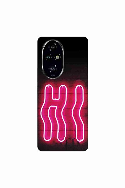 OEM Husa compatibila cu Honor 200 Pro Silicon Gel Tpu Model Neon Hi