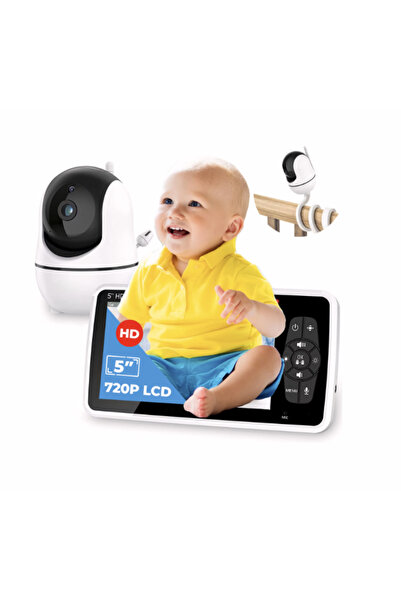 eGROW Wireless BabyMonitor with White Sounds, eGROW® Audio-Video Baby Surveil...