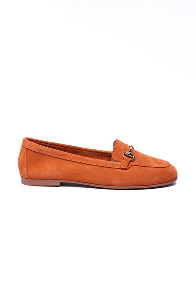 NOVEZA Women's Genuine Suede Buckle Loafers, Stylish and Comfortable Daily Flats
