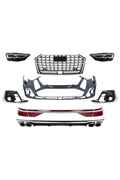 tuningset Kit complet de caroserie compatibil cu Audi A8 D5 2018-2021, upgrad...
