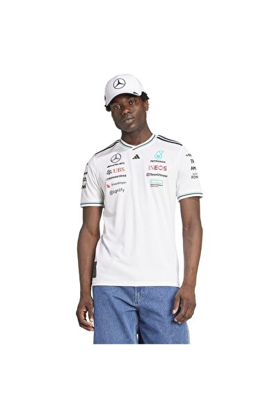 adidas Bărbați& # Tricou cu mânecă scurtă: Tricou de pilot Mercedes-AMG Petro...