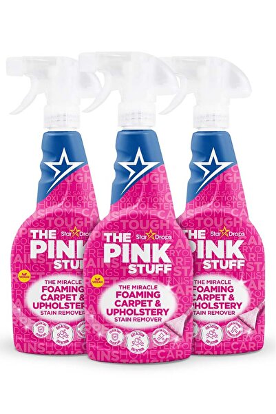 THE PINK STUFF The Pink Stuff - the Miracle Foam Spray Carpet and Upholstery ...